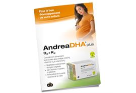 Brochure AndreaDHA plus français - Produkteflyer AndreaDHA plus