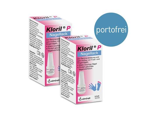 Kloril P varnish 3,3 ml  promo pack- from 2 pieces shipping is free!