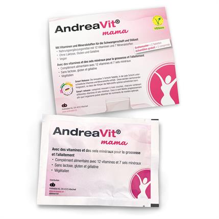 AndreaVit mama échantillon 2 comprimés
