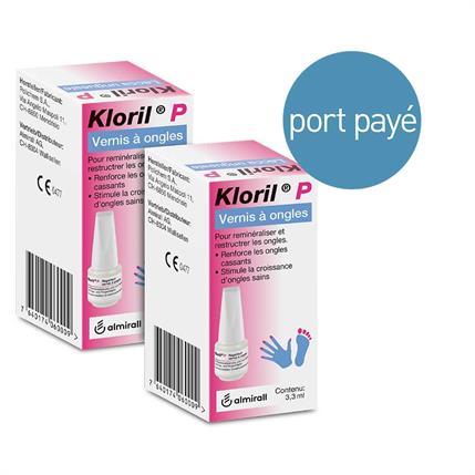 Kloril P vernis à ongles 3,3 ml  promotion- à partir de 2 pièces sans frais de port !